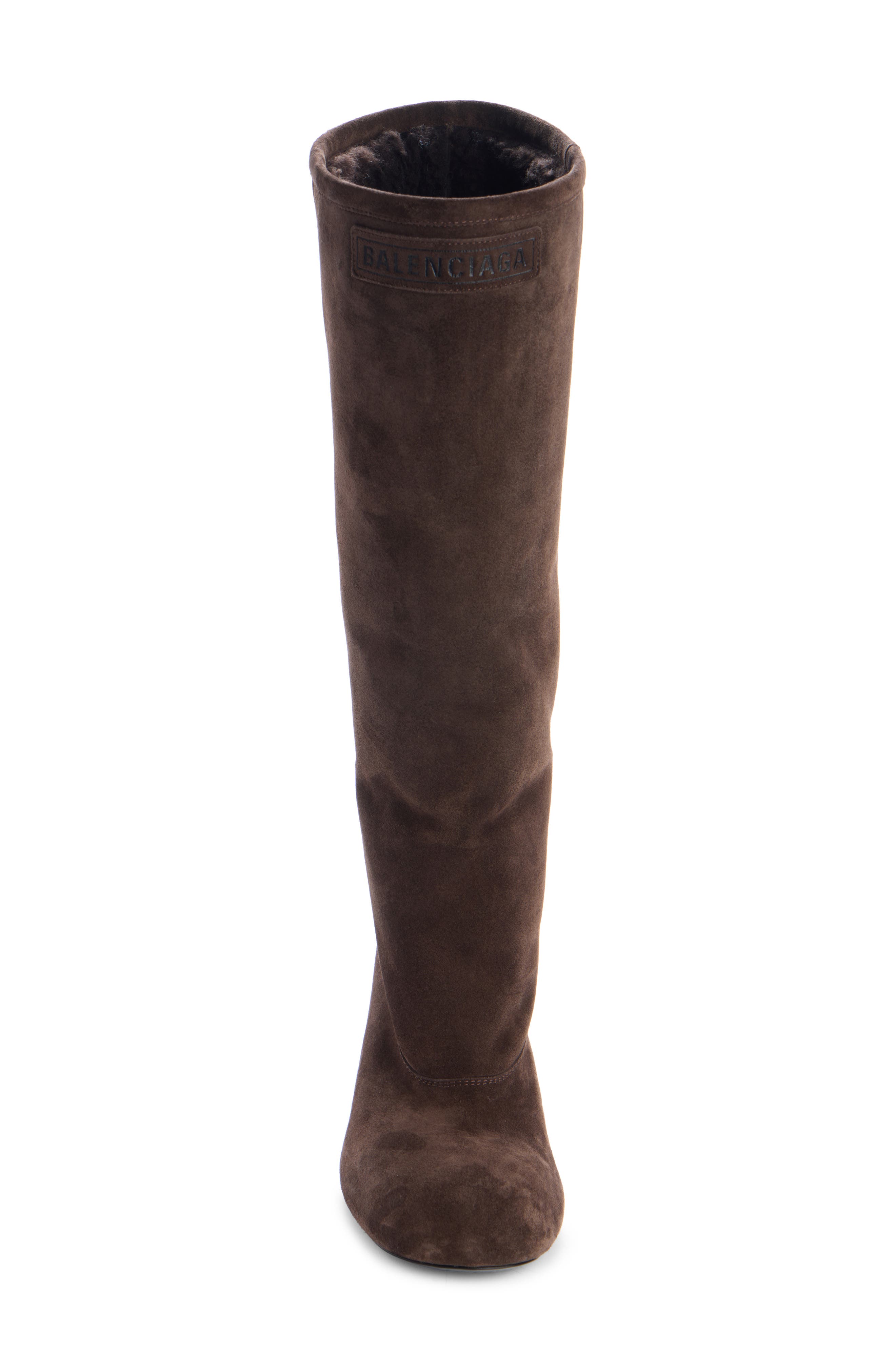Fargo Knee High Boot, Alternate, color, 2989 ESPRESSO/ BEIGE