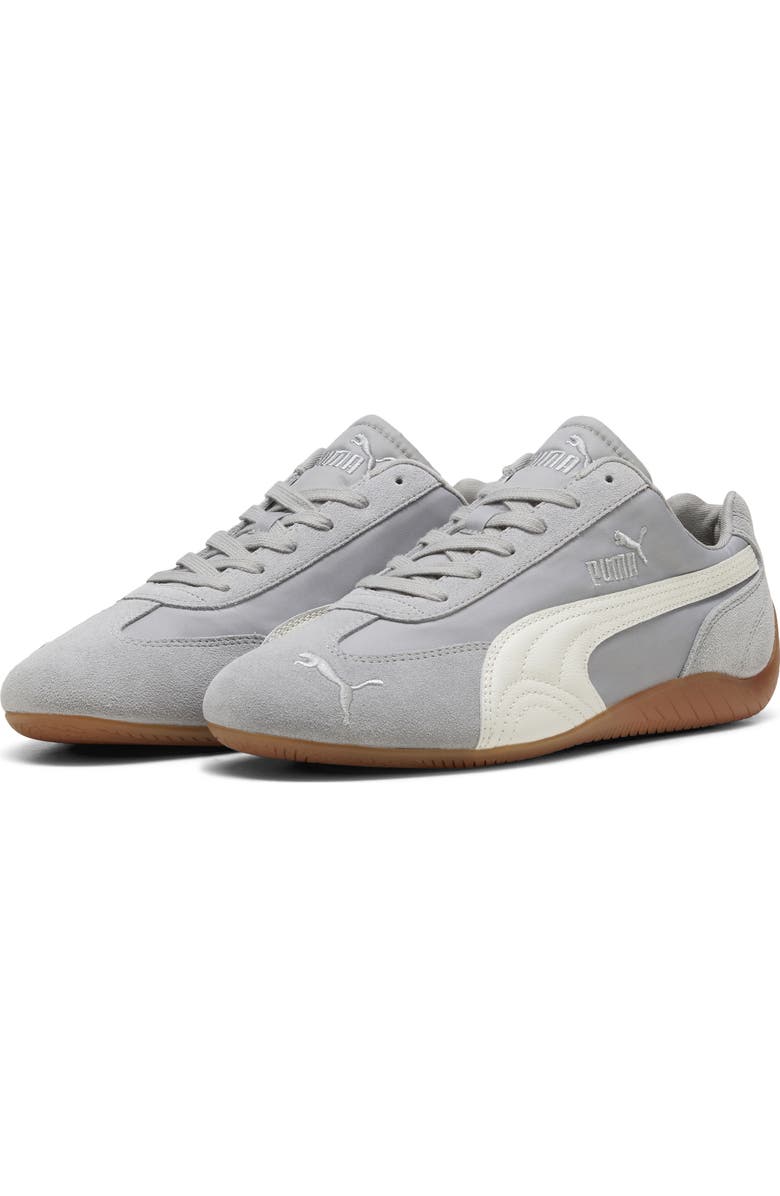 PUMA Speedcat Nylon Sneaker, Main, color, Gray Echo/ Puma White
