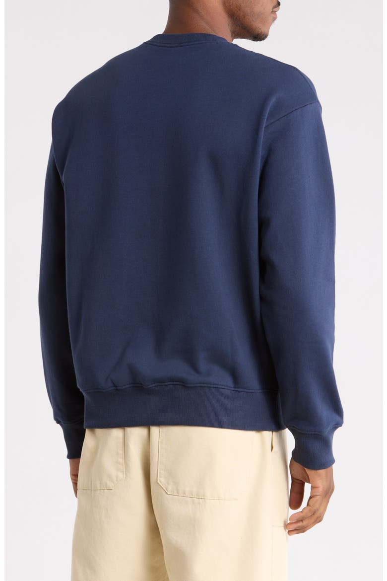 Cones & Bones Cotton Sweatshirt, Alternate, color, BLACK IRIS