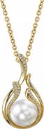 The Pearl Source South Sea Pearl & Diamond Layla Pendant