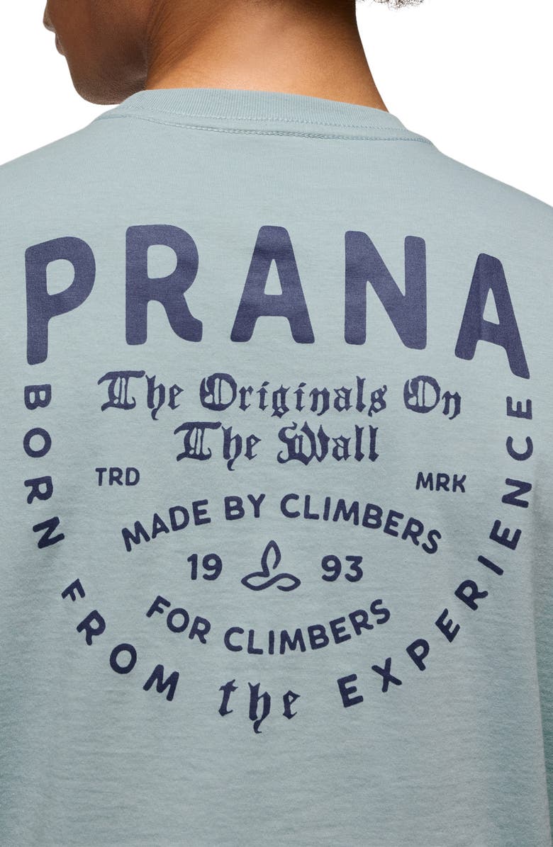 prAna Past & Present Organic Cotton Graphic T-Shirt, Alternate, color, Quarry