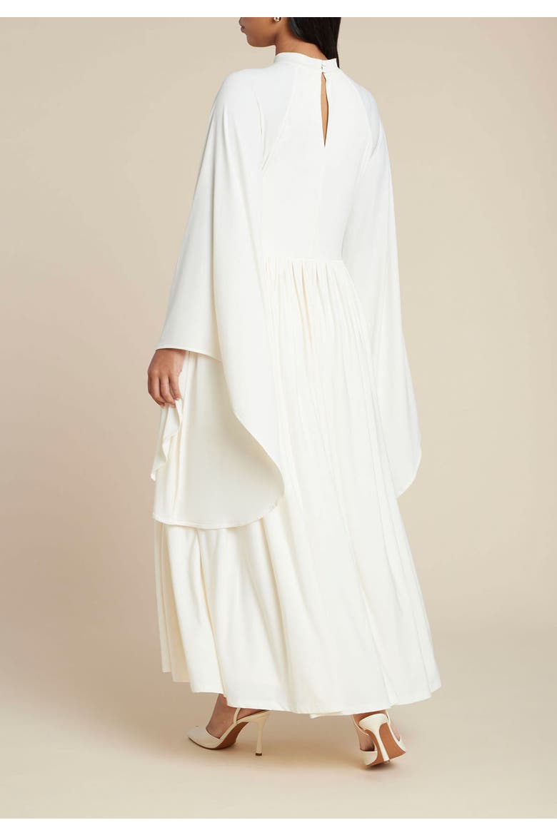 Flowy Jersey Maxi Dress, Alternate, color, COCONUT MILK