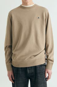 Scalpers Contrast embroidered sweatshirt