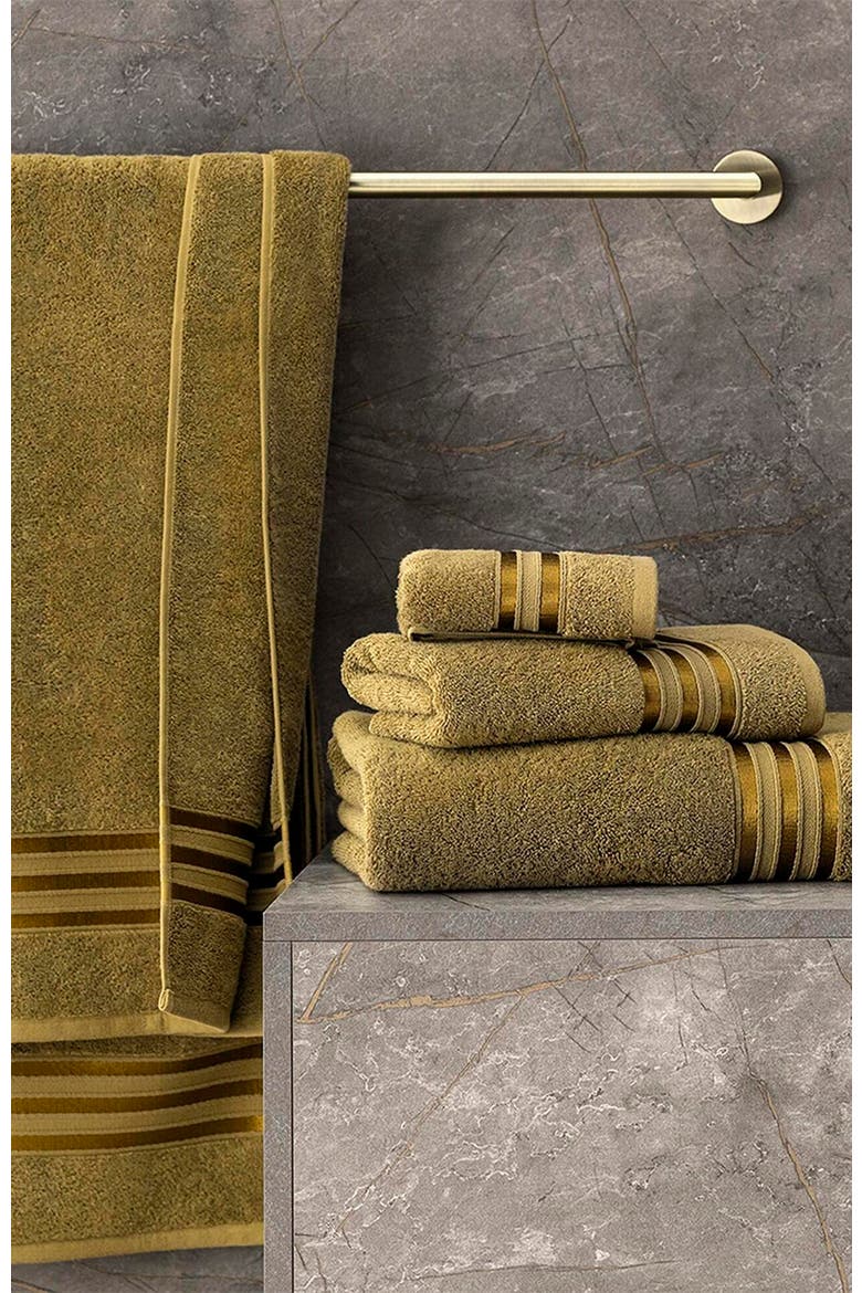 Arcadia Towel, Alternate, color, Gold