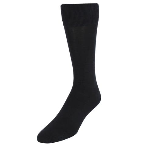 Sasha Solid Colored Mid-Calf Pima Cotton Socks (1 Pair)