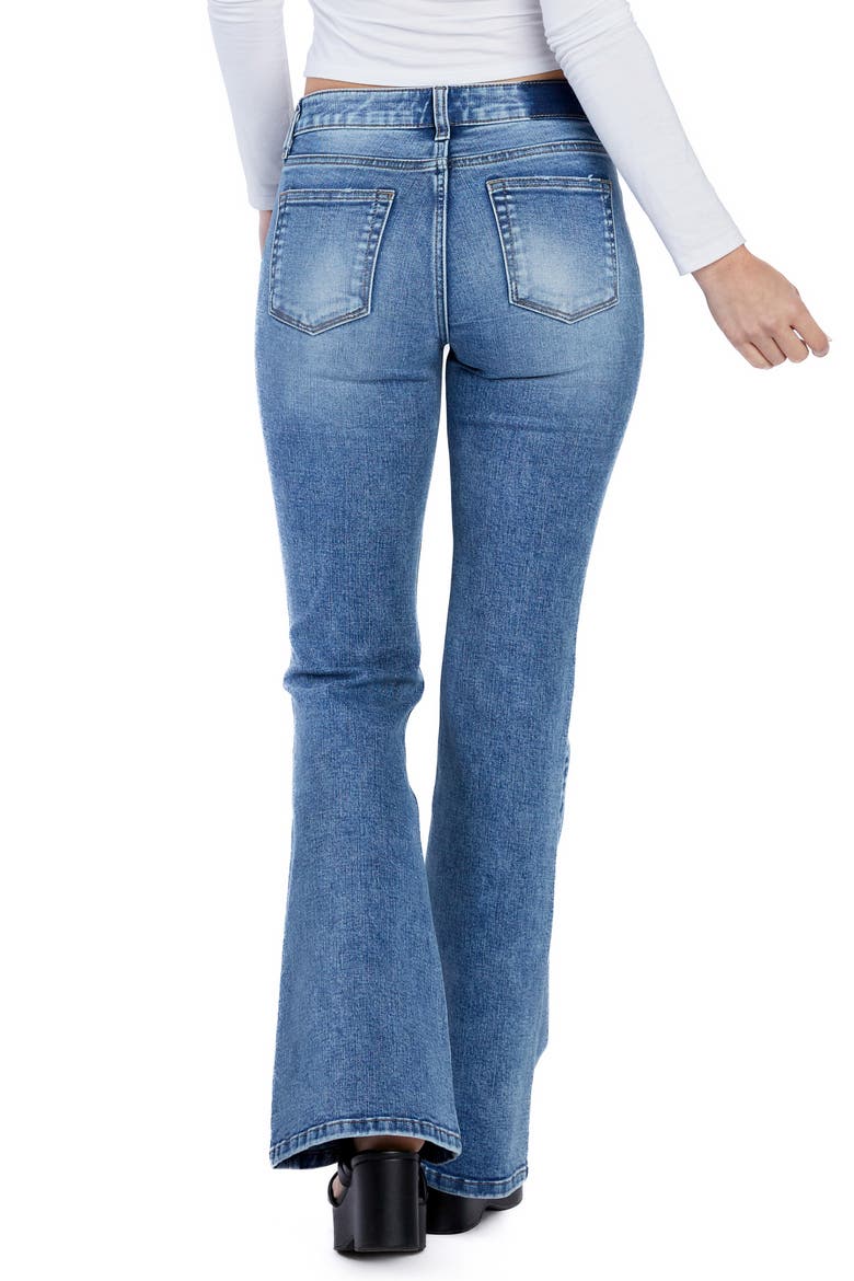Flare Jeans, Alternate, color, RIVER BOAT BLUE
