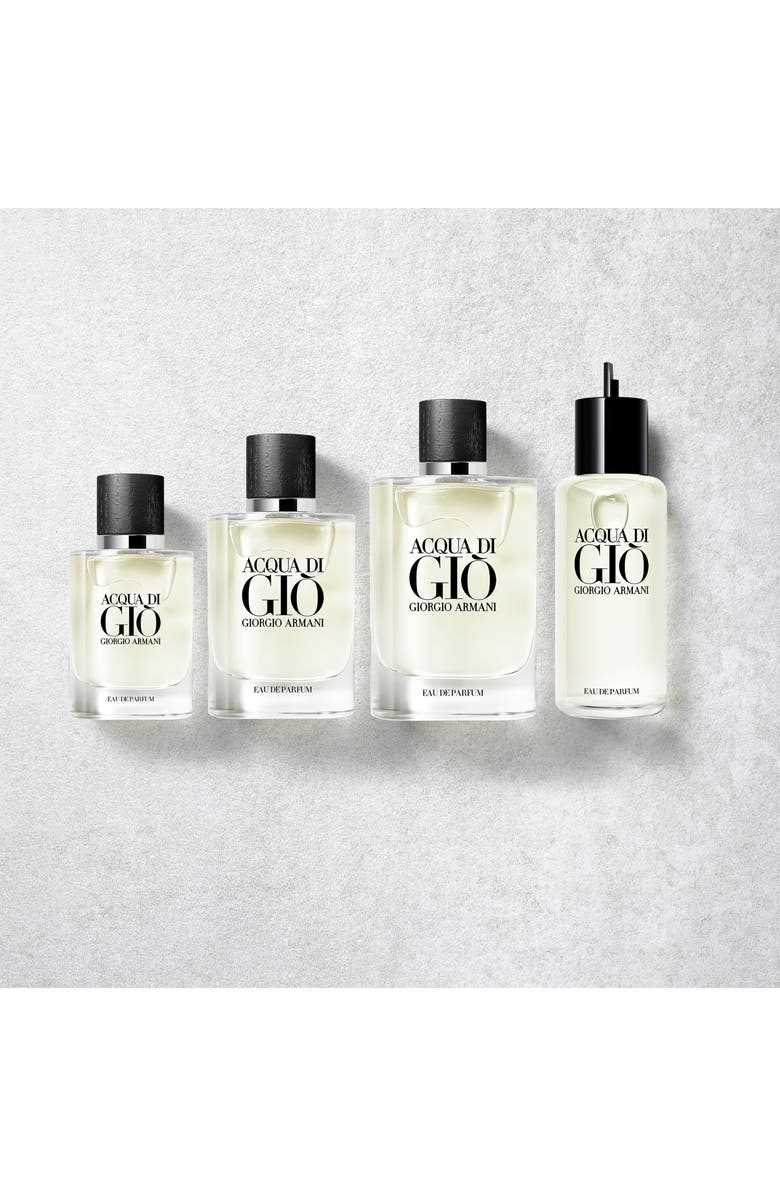 ARMANI beauty Acqua di Giò Refillable Eau de Parfum, Alternate, color, Bottle