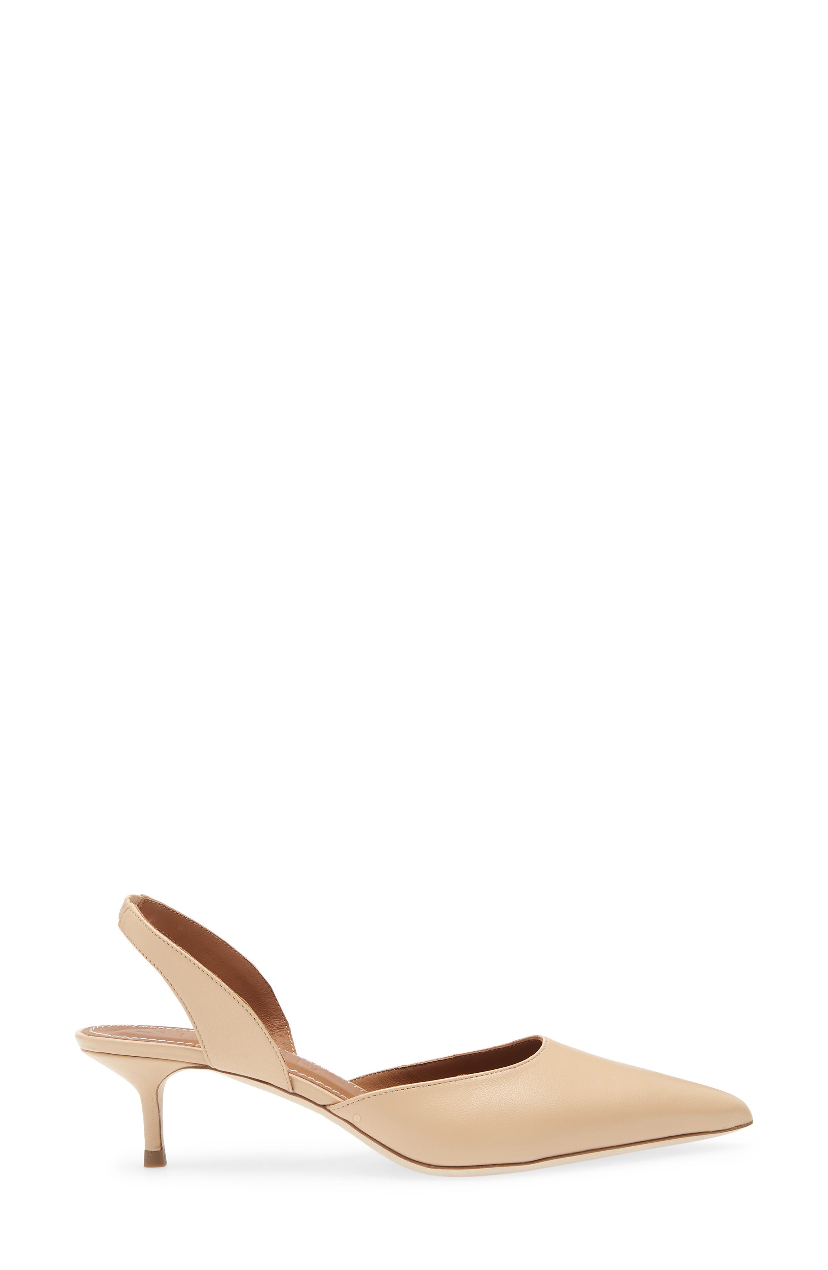 STAUD Sebastion Slingback Pointed Toe Pump, Alternate, color, Porcini