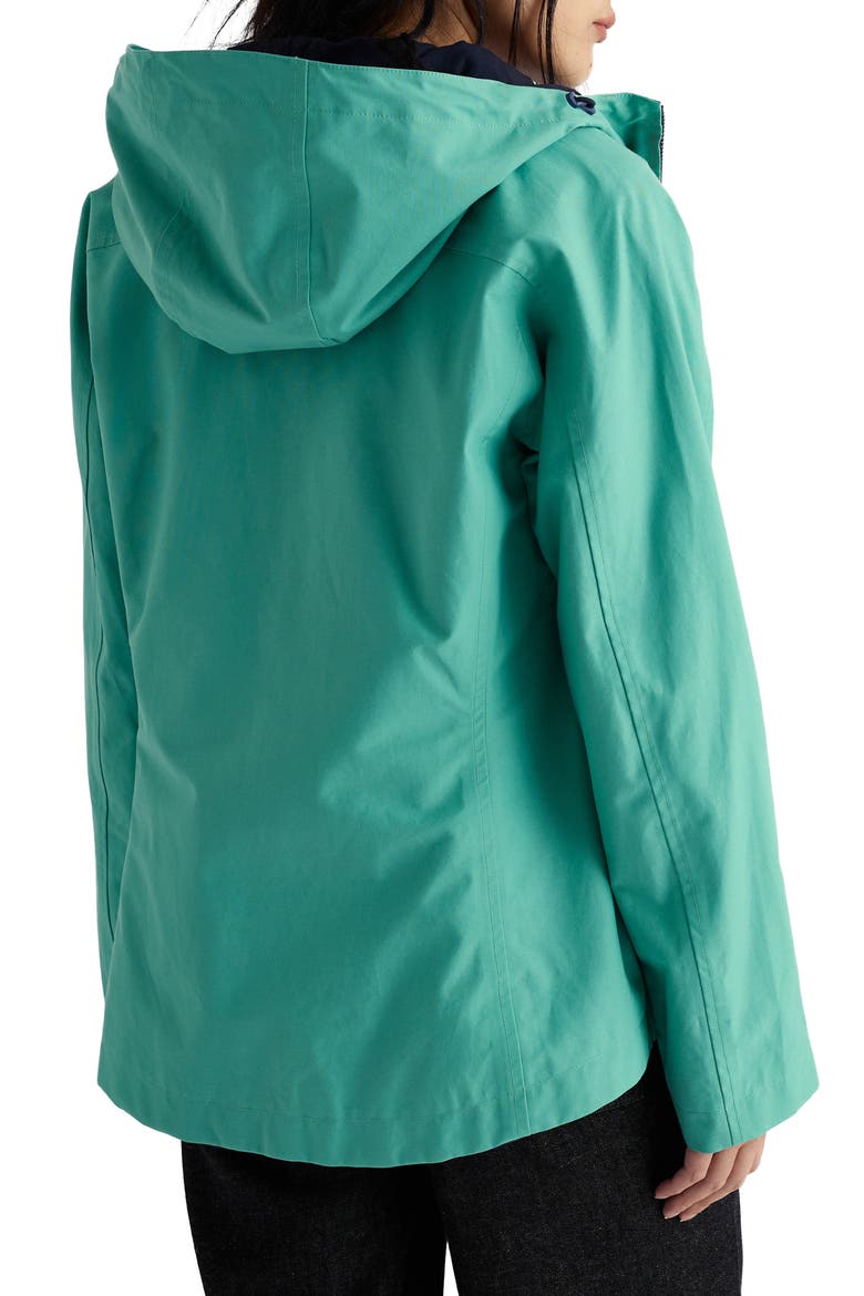 Waterway Hooded Waterproof Jacket, Alternate, color, SAGE LEAF