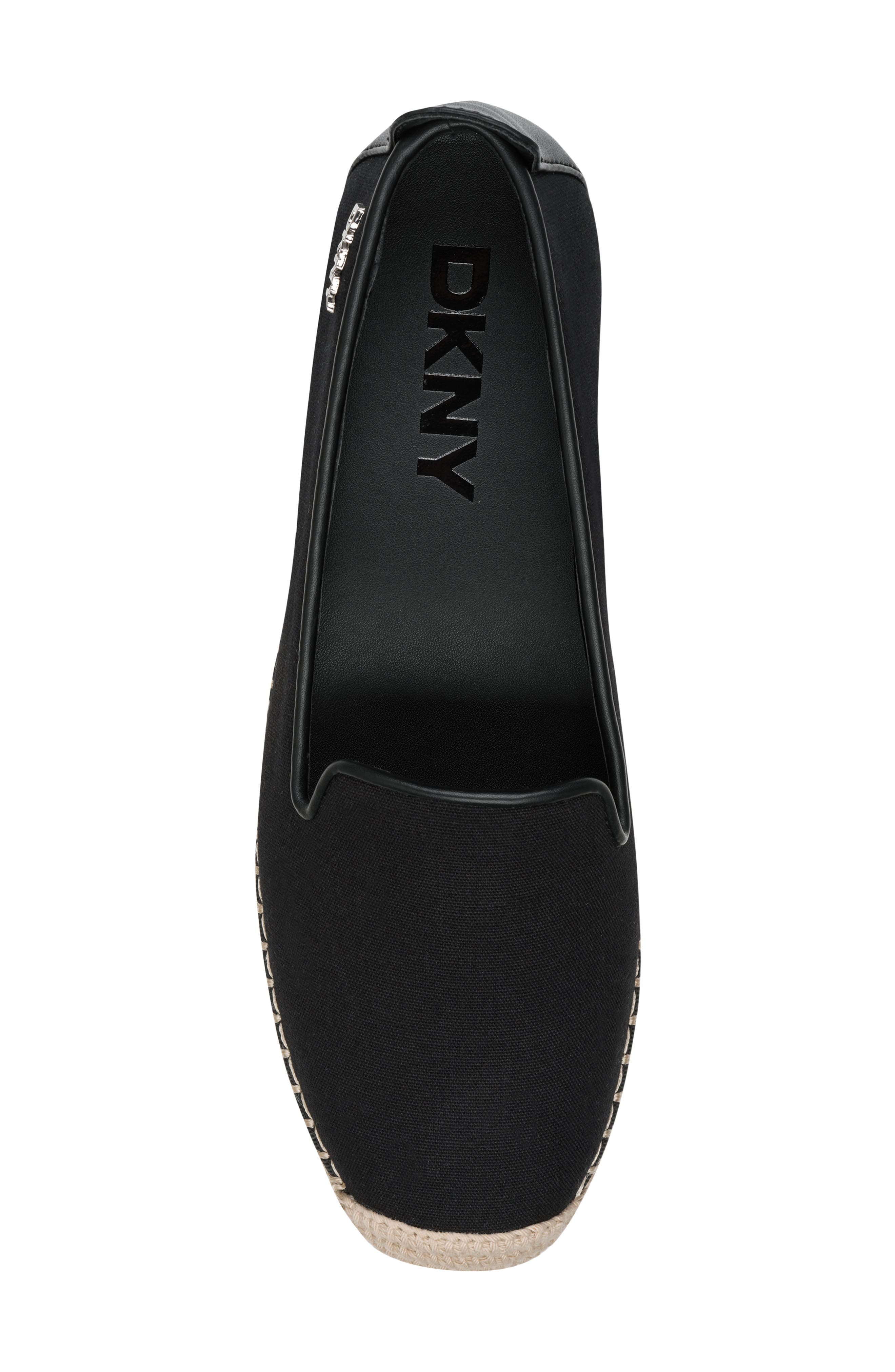 DKNY Mallandra Espadrille, Alternate, color, Black