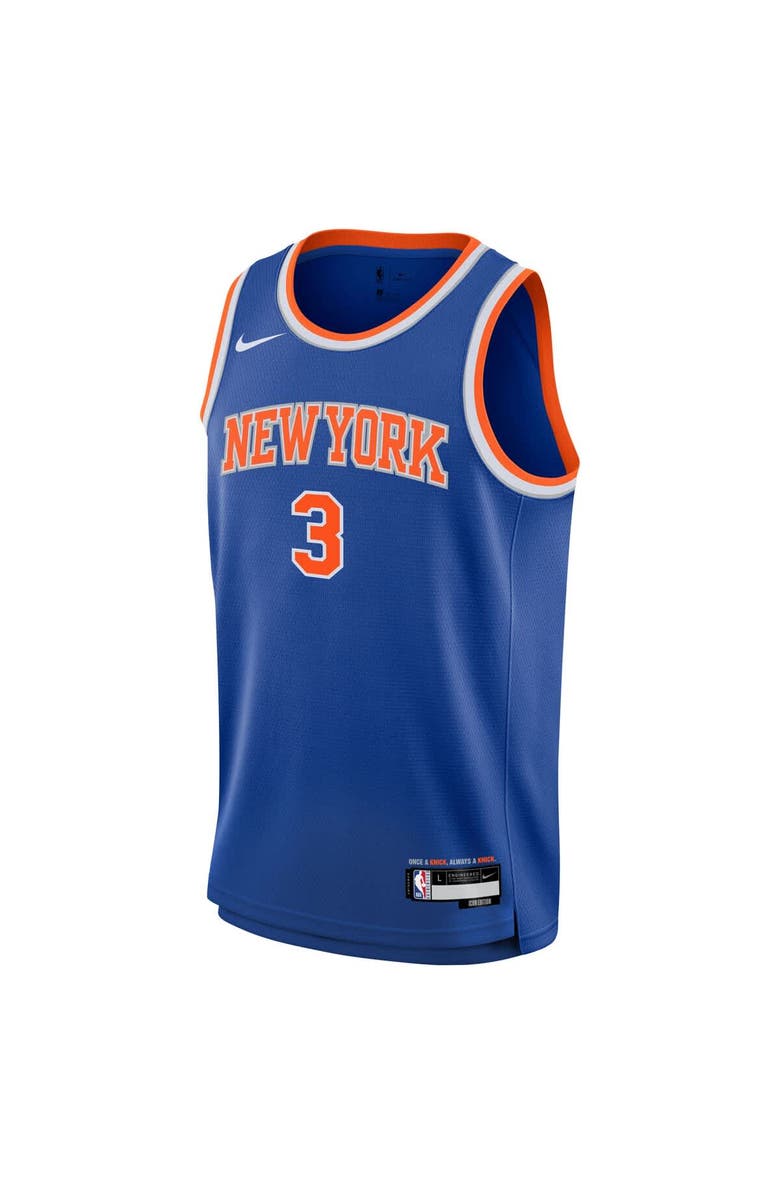 Nike Youth Nike Josh Hart Blue New York Knicks Swingman Jersey - Icon Edition, Alternate, color, Blue