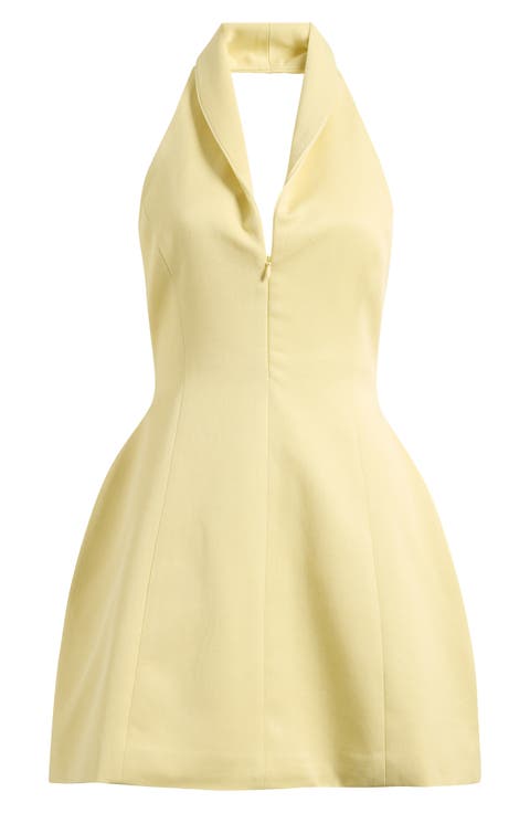 Halter Minidress