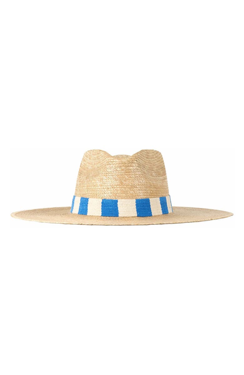 Sunshine Tienda Emily Palm Straw Sun Hat, Main, color,