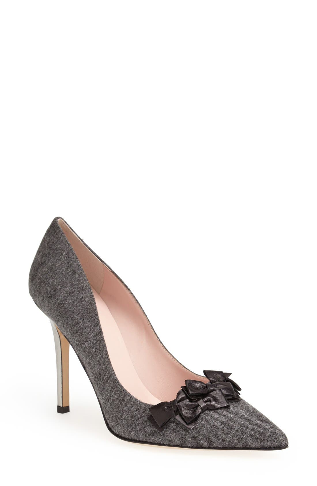 'lennin' flannel pump, Main, color, GREY