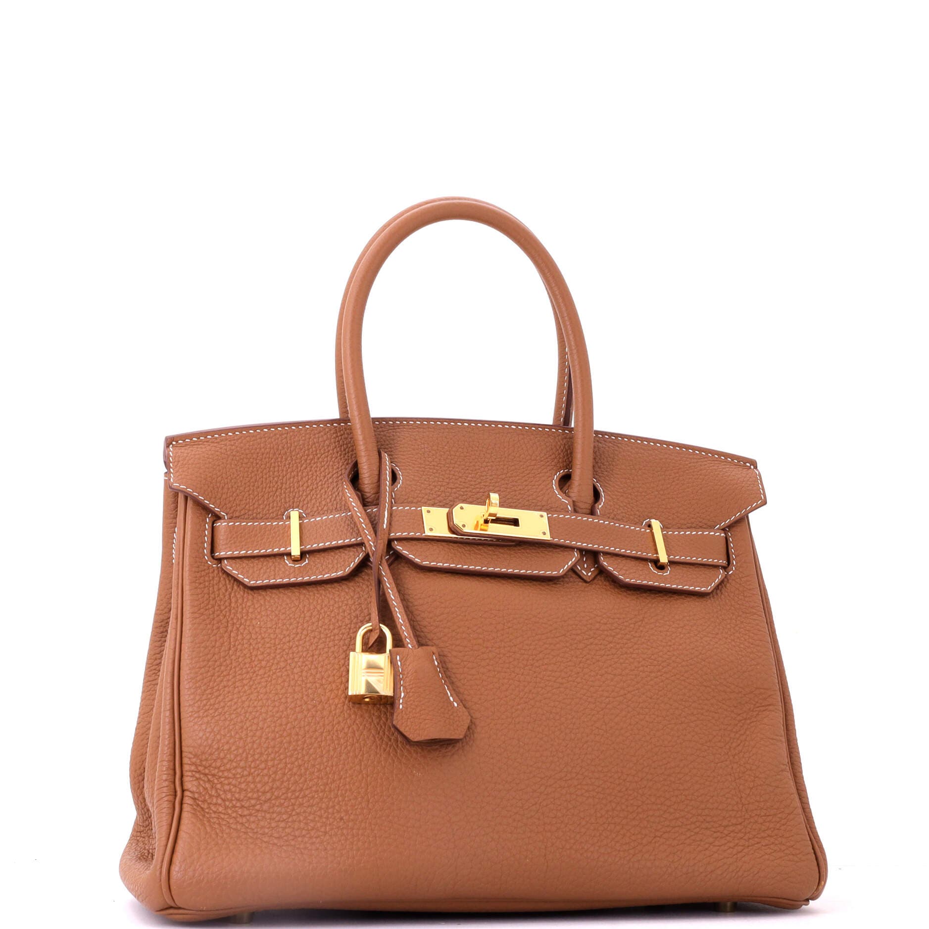 81034712 Birkin Handbag Brown Togo with Gold Hardware 30, Alternate, color, 