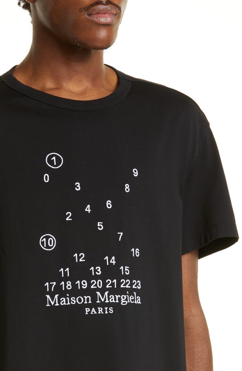 Maison Margiela Number Logo Cotton T-Shirt | Nordstrom