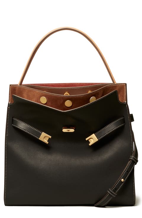 Lee Radziwill Leather Double Bag