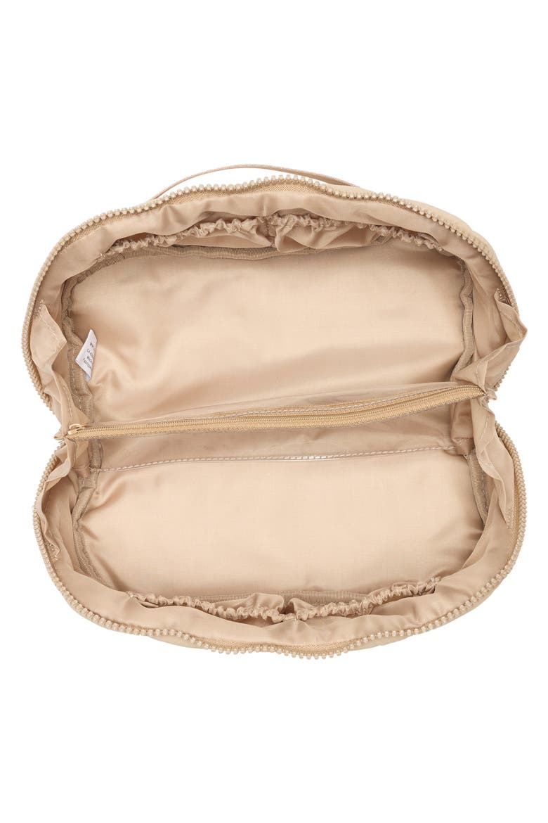Khatie Large Cosmetic Case, Alternate, color, MAPLE