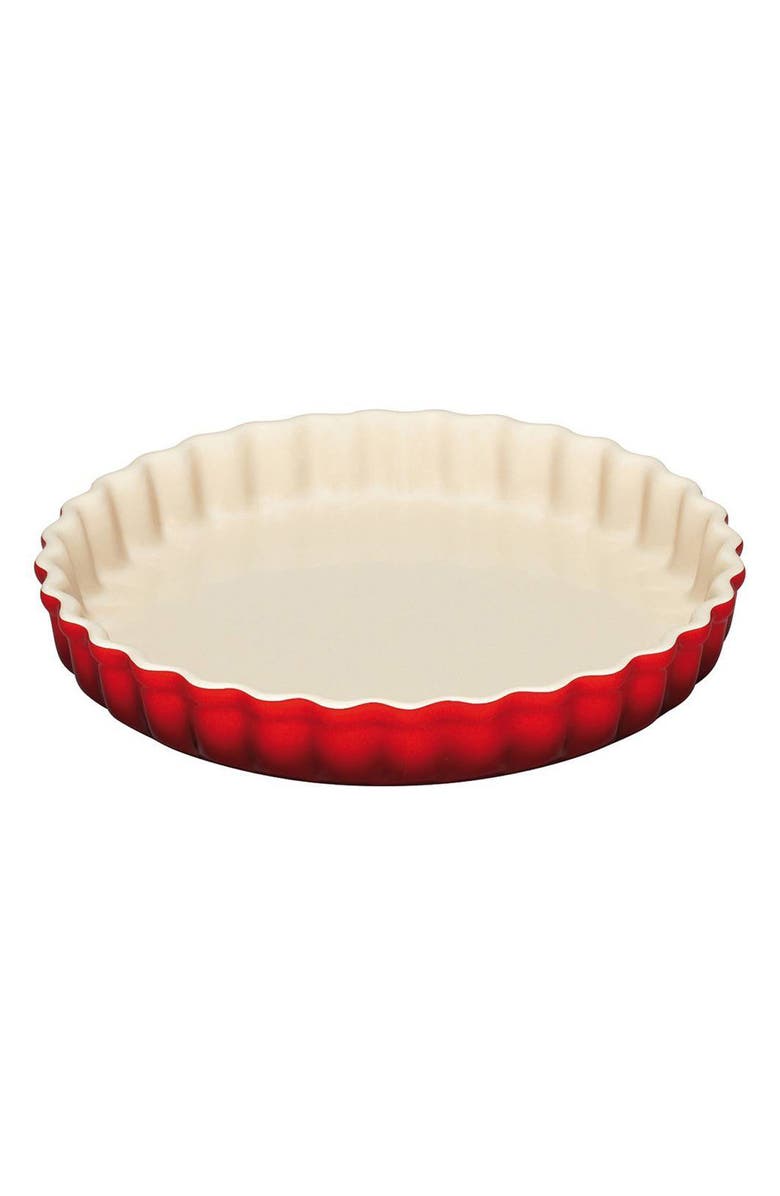 Le Creuset 10-Inch Tarte Dish, Main, color, Cerise