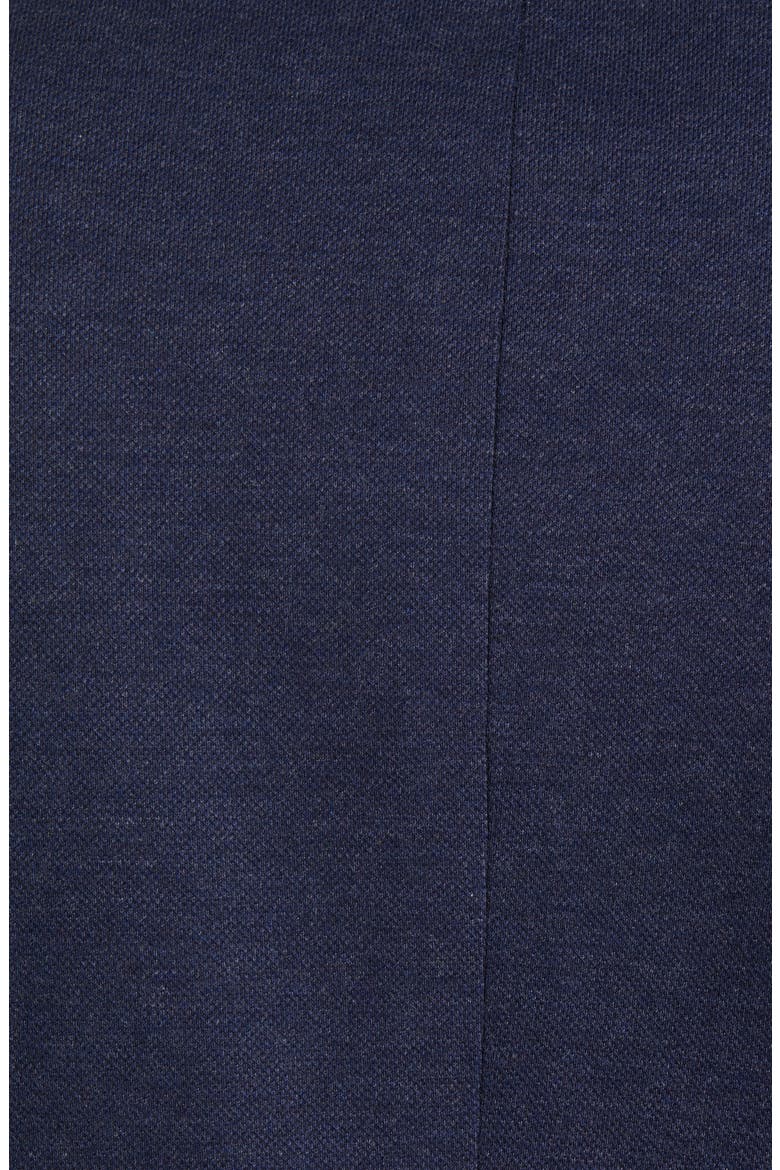 Waverly Patch Pocket Piqué Cotton Blazer, Alternate, color, NAVY MELANGE