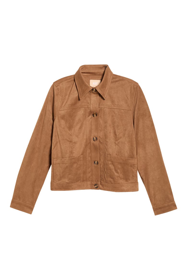 Matilda Trucker Jacket, Alternate, color, WHISKEY