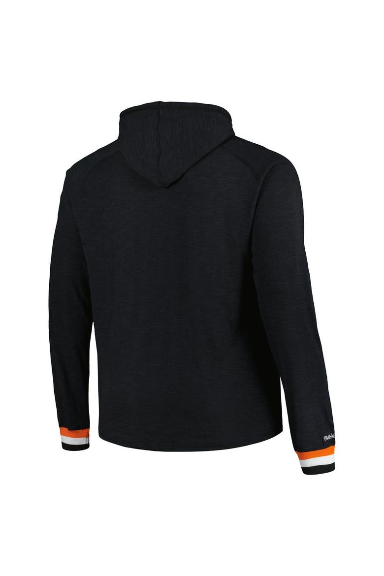 Men's Mitchell & Ness  Black Philadelphia Flyers Big & Tall Legendary Raglan Pullover Hoodie, Alternate, color, Black