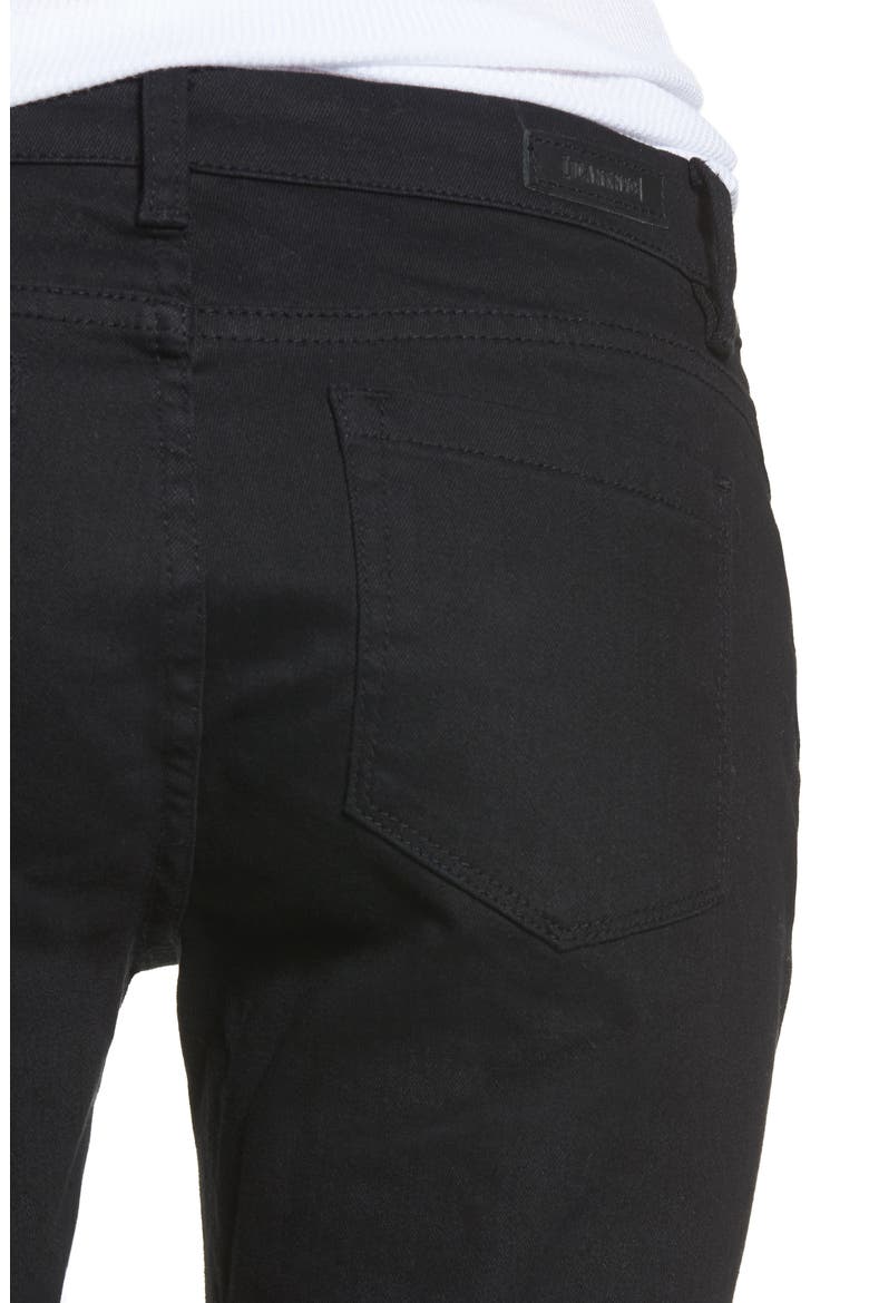Crazy Train Skinny Ankle Jeans, Alternate, color, BLACK