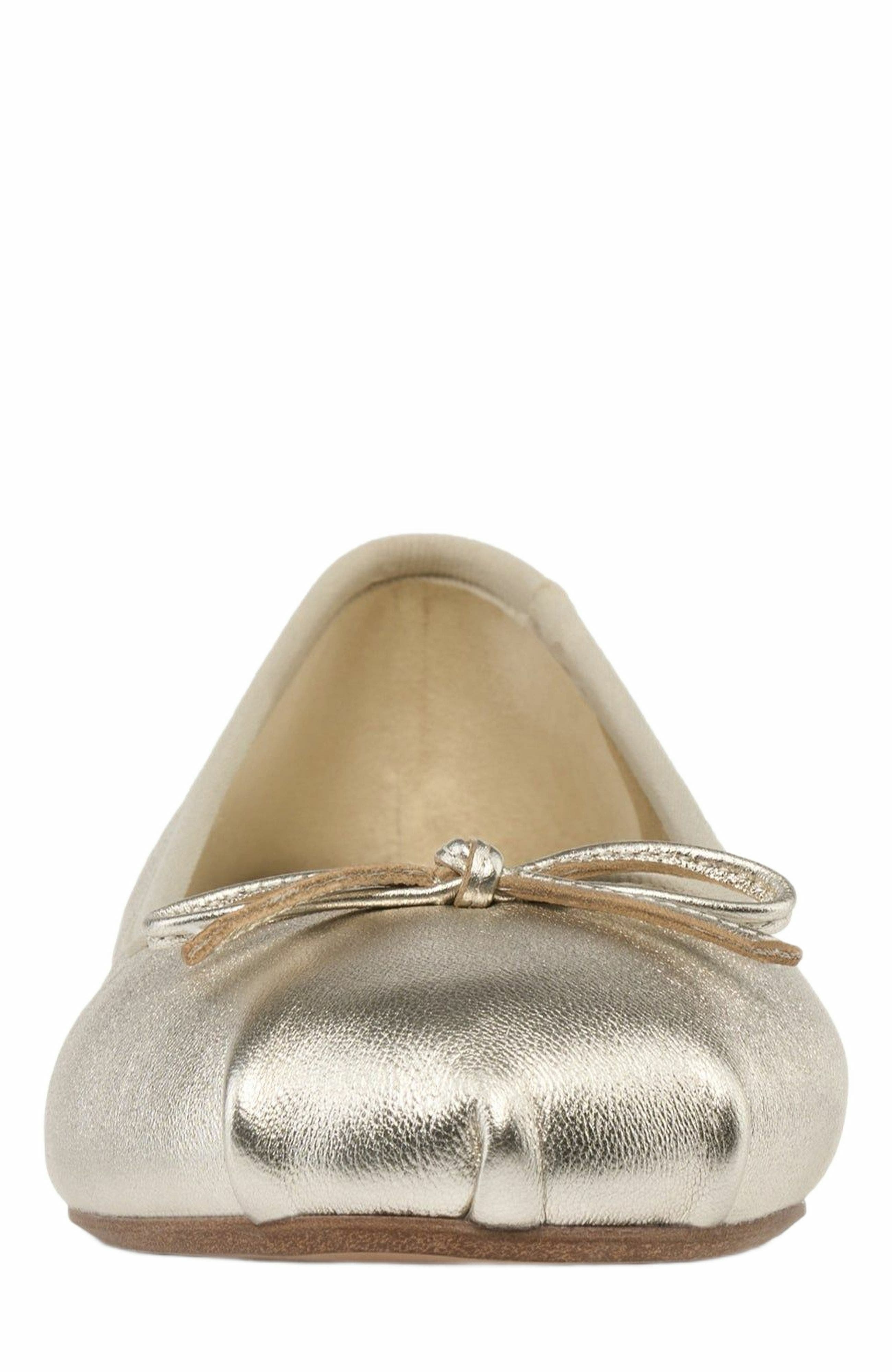 Grace Footwear Reims Ballerina, Alternate, color, Light Gold