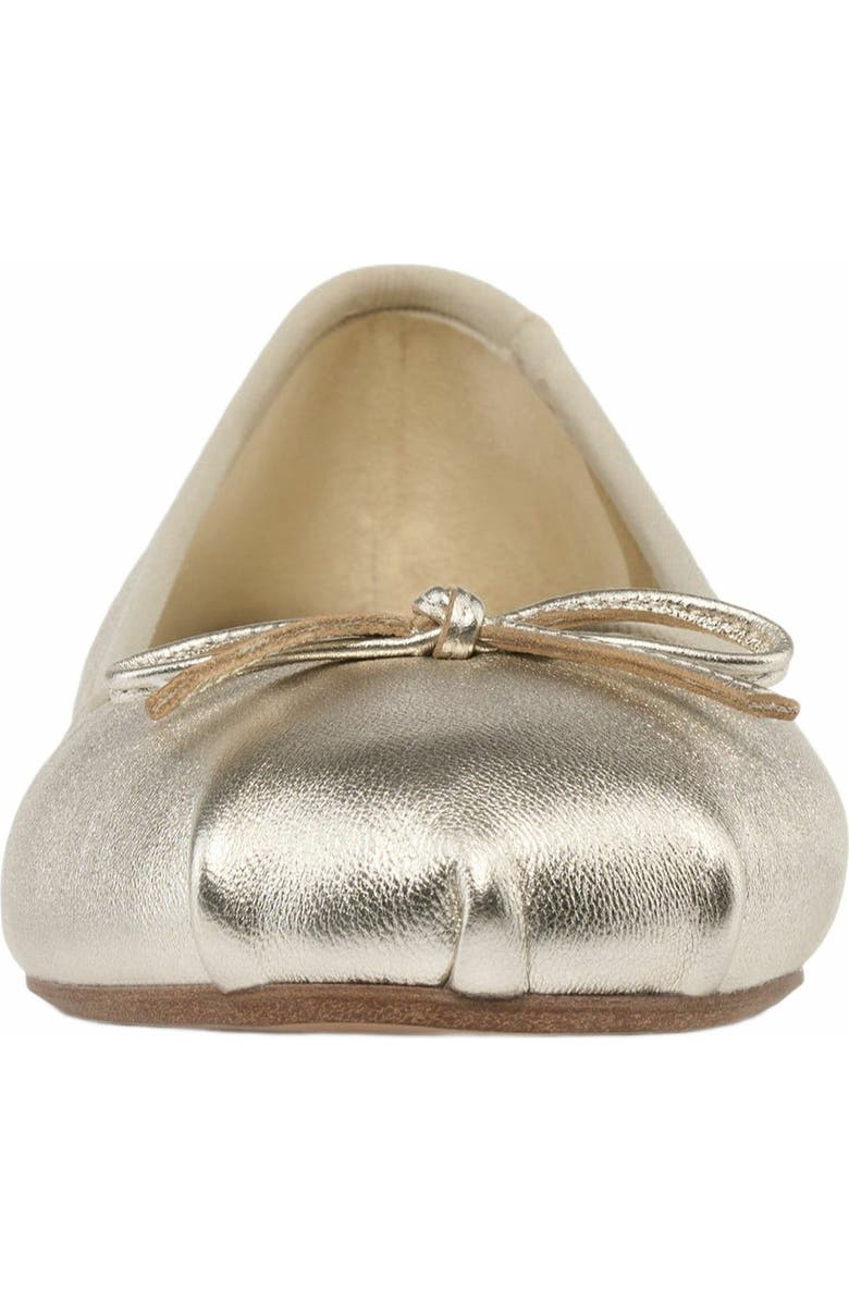 Grace Footwear Reims Ballerina, Alternate, color, Light Gold