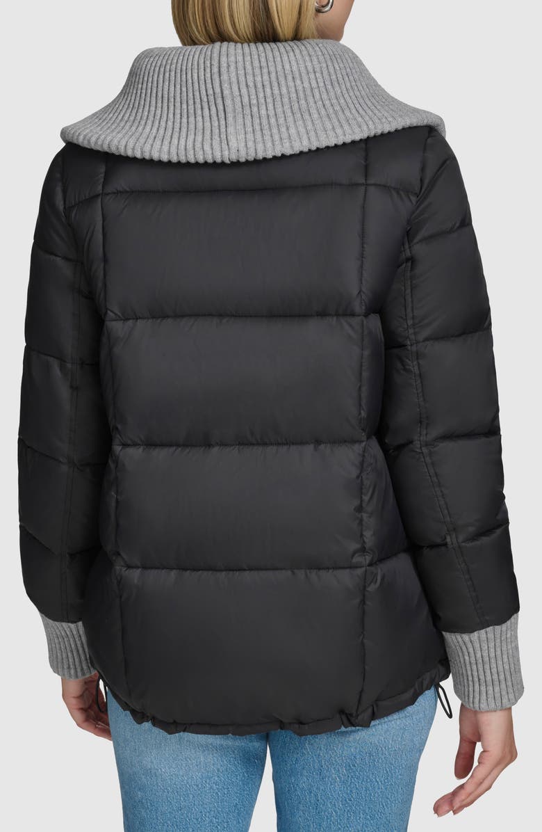 Andrew Marc Riley Quilted Puffer Jacket, Alternate, color, Black