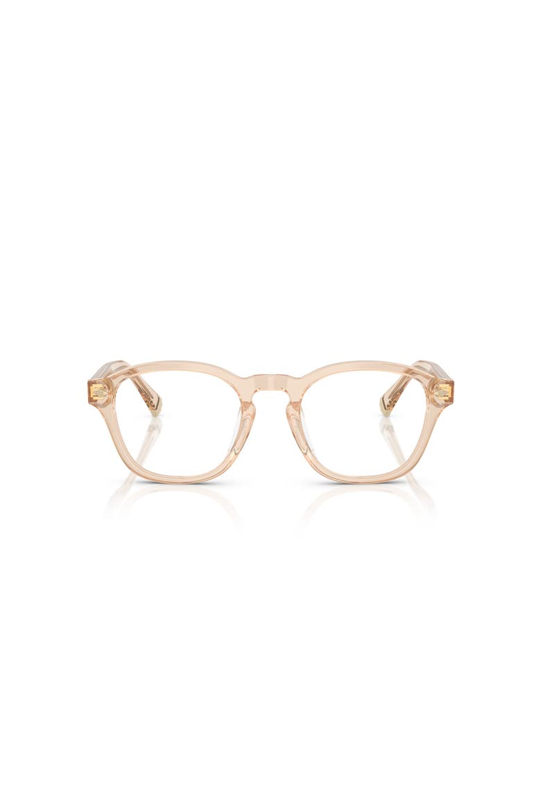 50mm Square optical glasses, Alternate, color, Yellow