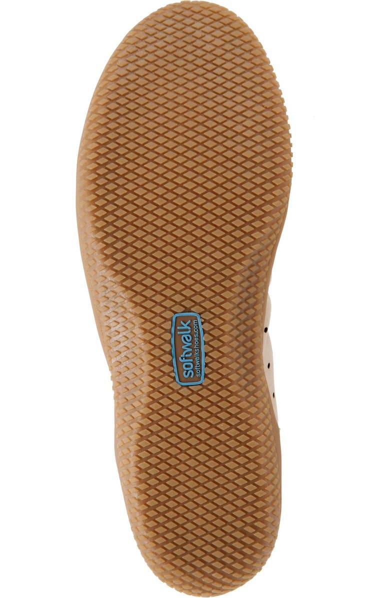 SoftWalk<sup>®</sup> 'Hampshire' Dot Perforated Ballet Flat, Alternate, color,