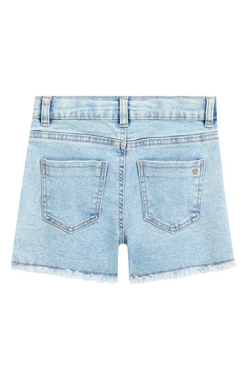 Jessica Simpson Kids' Smocked Tank Top & Frayed Denim Shorts Set