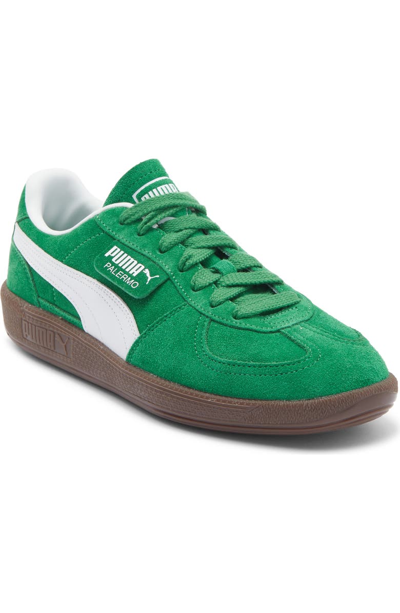 PUMA Palermo Sneaker, Main, color, Archive Green/ Puma White