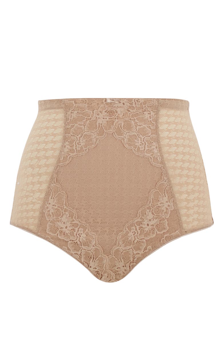 Panache Envy High Waist Shaping Briefs, Alternate, color, Honey