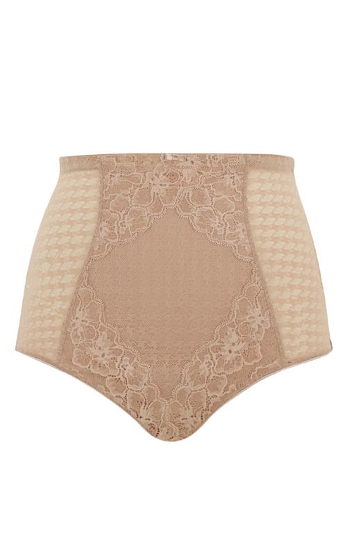 Panache Envy High Waist Shaping Briefs In Brown