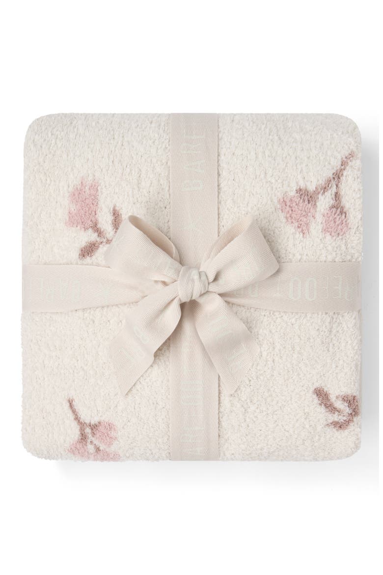 Heirloom Floral Blanket, Alternate, color, DUSTY ROSE MULTI