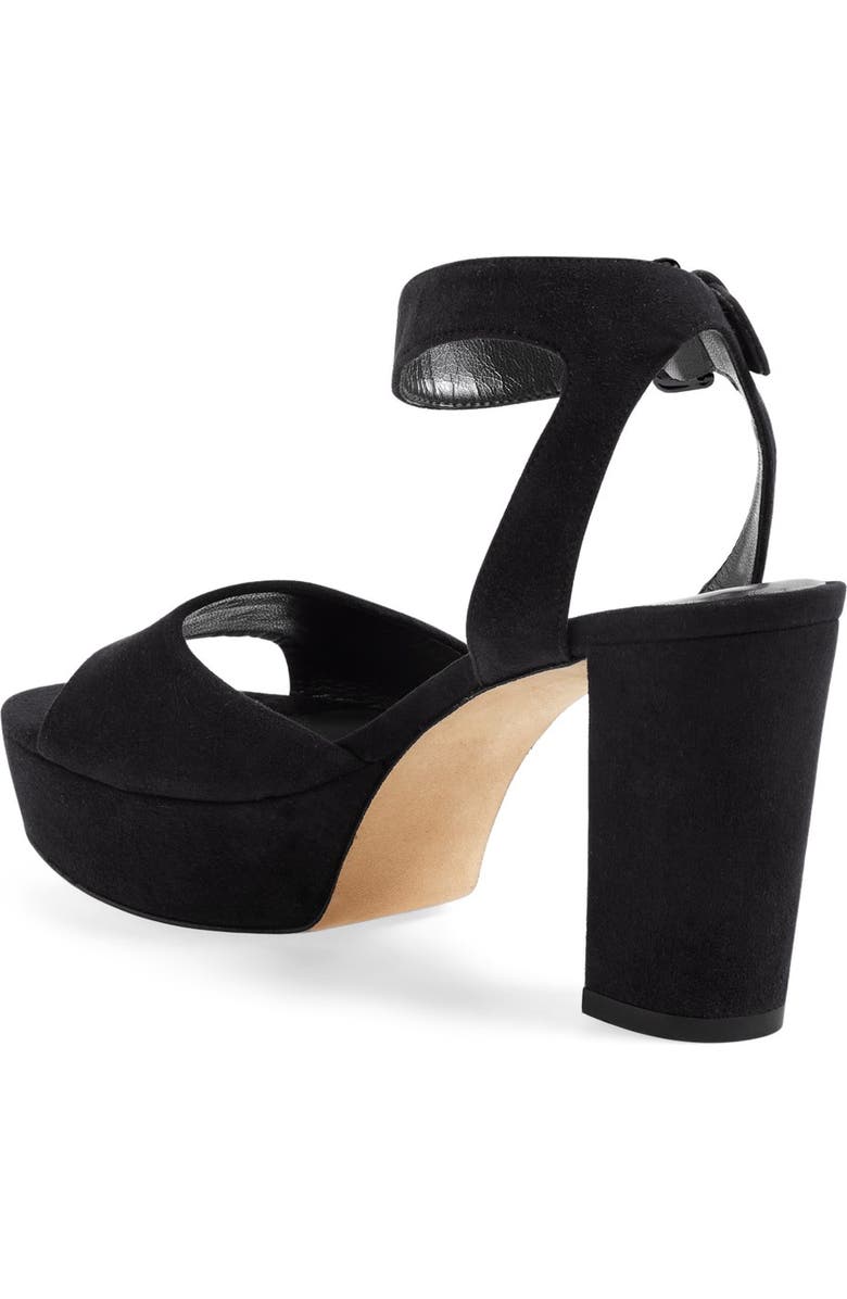 Stuart Weitzman 'Real Deal' Platform Sandal, Alternate, color,