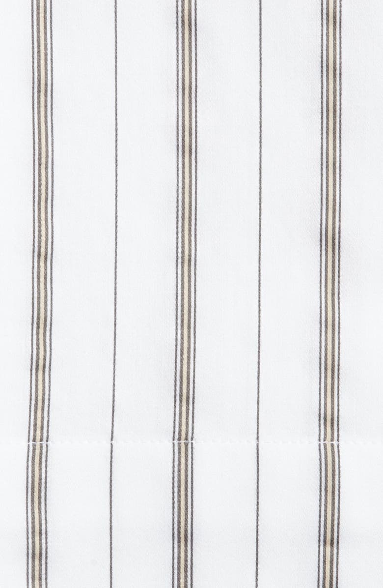 Nordstrom Stripe Organic Cotton Sateen Pillowcases, Alternate, color, White Brilliant Stripe