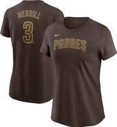 Nike Women's Nike Jackson Merrill Brown San Diego Padres Fuse Name & Number T-Shirt