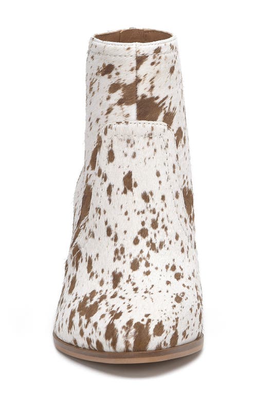 Lucky Brand Sonah 2 Genuine Calf Hair Bootie In Brown