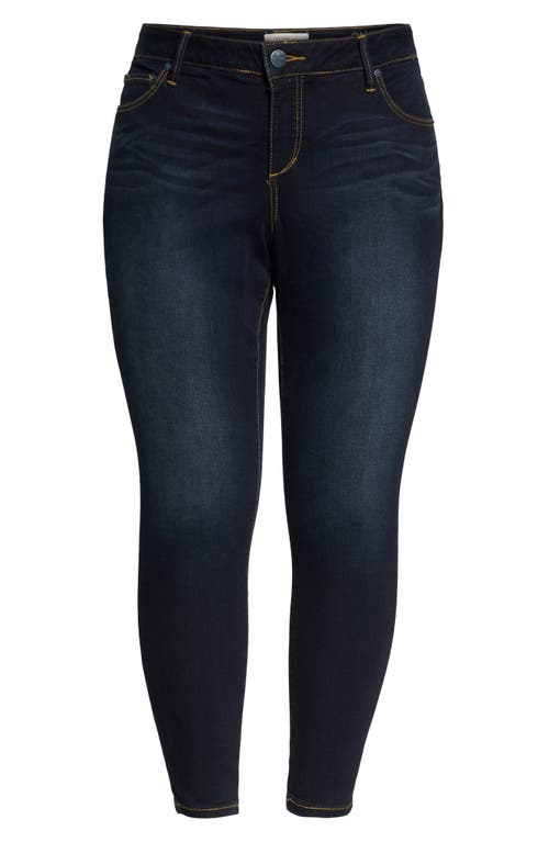 Slink Jeans High Waist Ankle Skinny Jeans In Blue