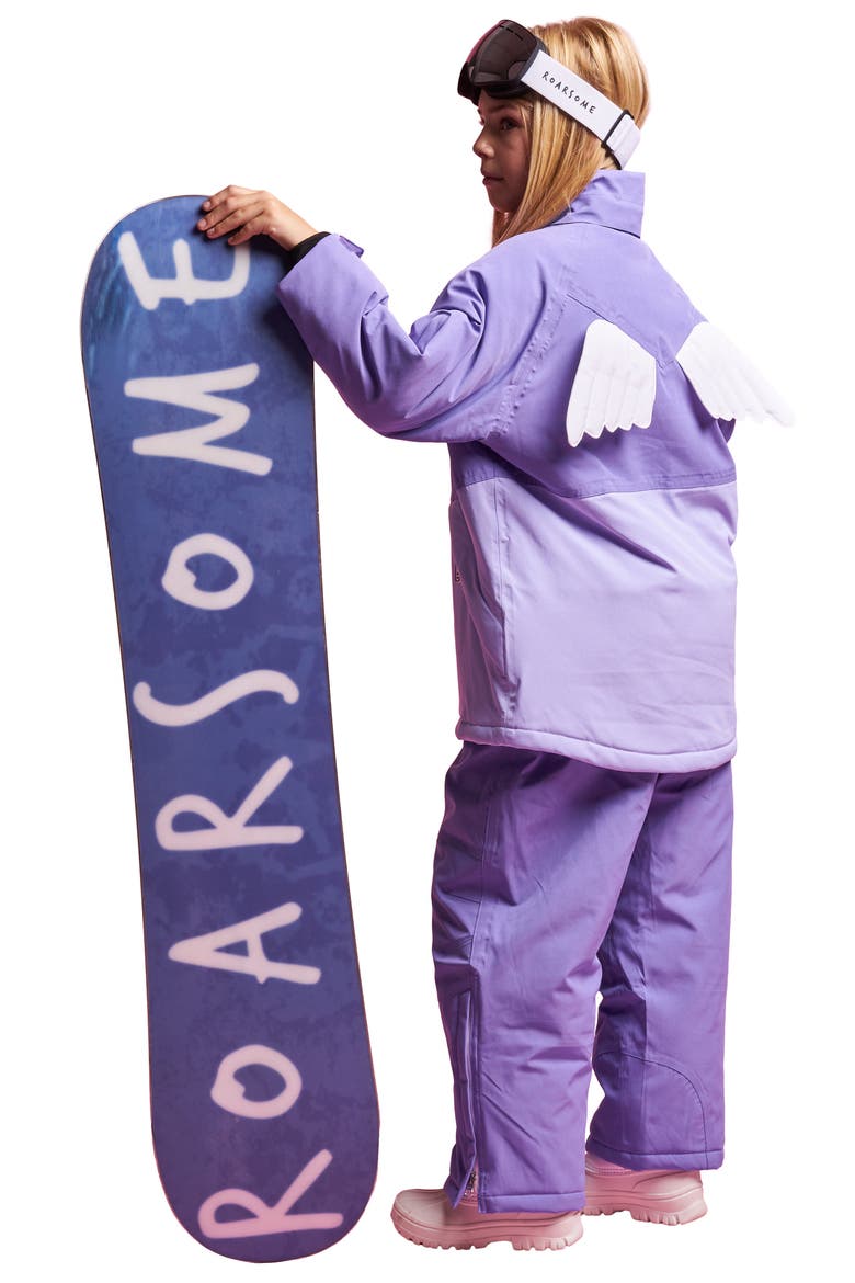 Sparkle the Unicorn Ski Jacket, Alternate, color, Lilac