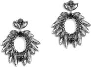 Deepa Gurnani Zienna Crystal Drop Earrings