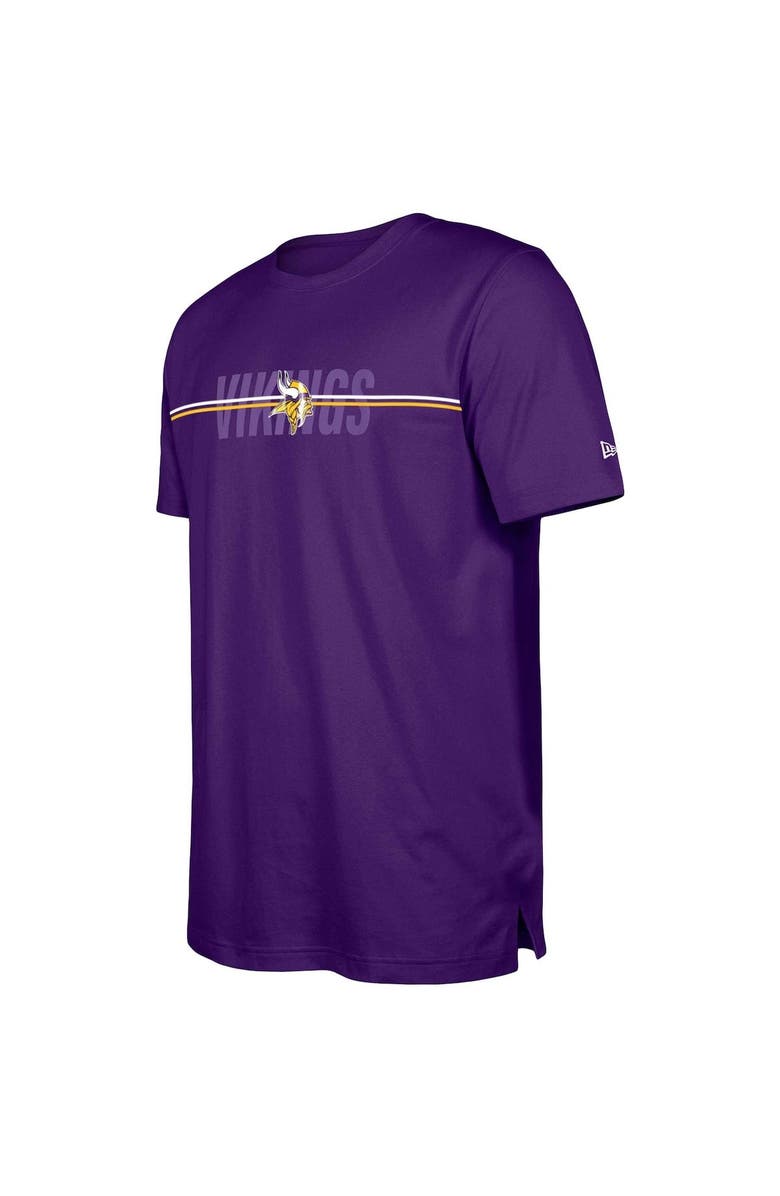 New Era Men's New Era Purple Minnesota Vikings 2023 NFL Training Camp T-Shirt, Alternate, color,