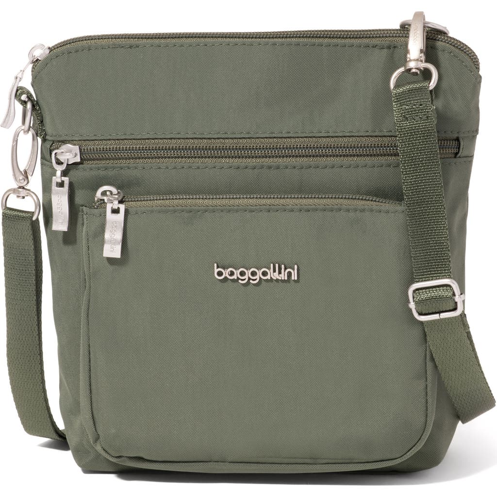 Baggallini Modern Pocket Crossbody Bag In Green