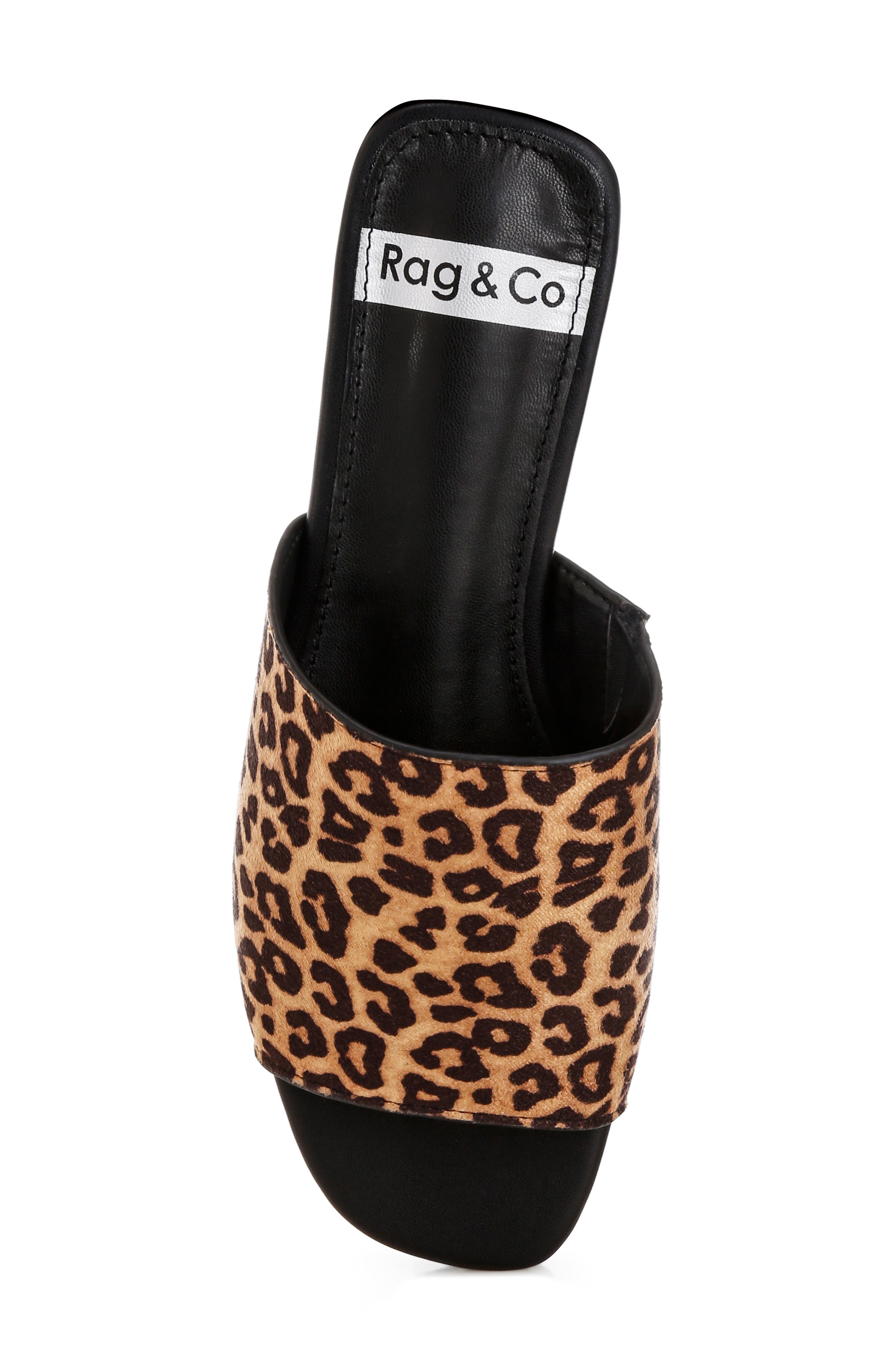 Panthera Slide Sandal, Alternate, color, LEOPARD