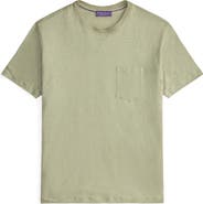 Ralph Lauren Purple Label Linen Jersey Pocket T-Shirt