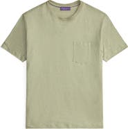 Ralph Lauren Purple Label Linen Jersey Pocket T-Shirt