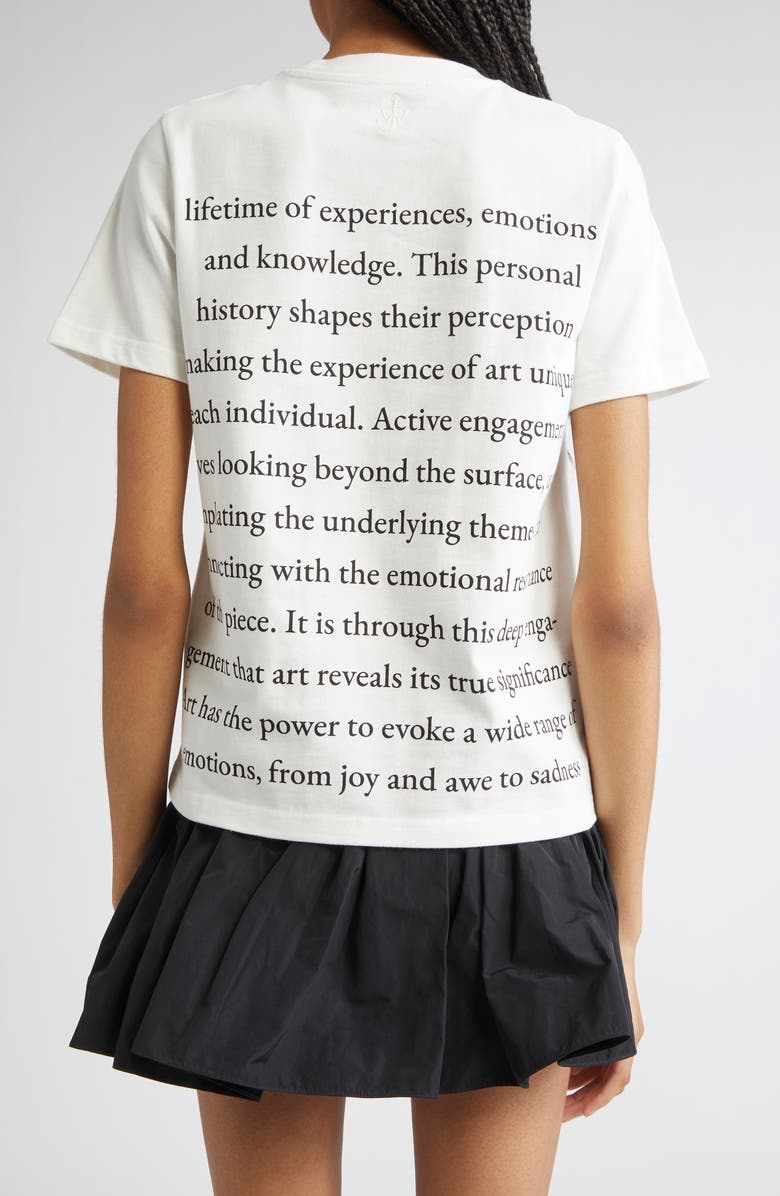 JW Anderson Text Print Graphic T-Shirt, Alternate, color,